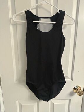 balera Black Tank One-Piece Leotard